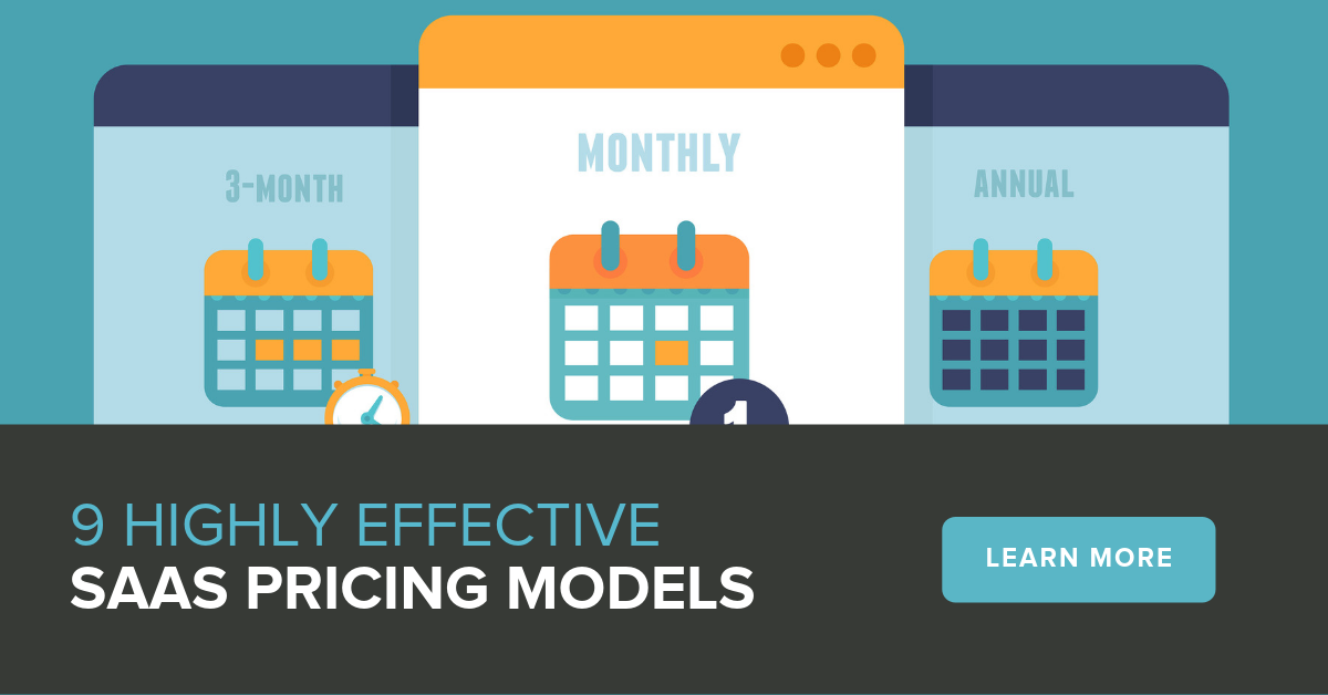 9 Highly Effective SaaS Pricing Models